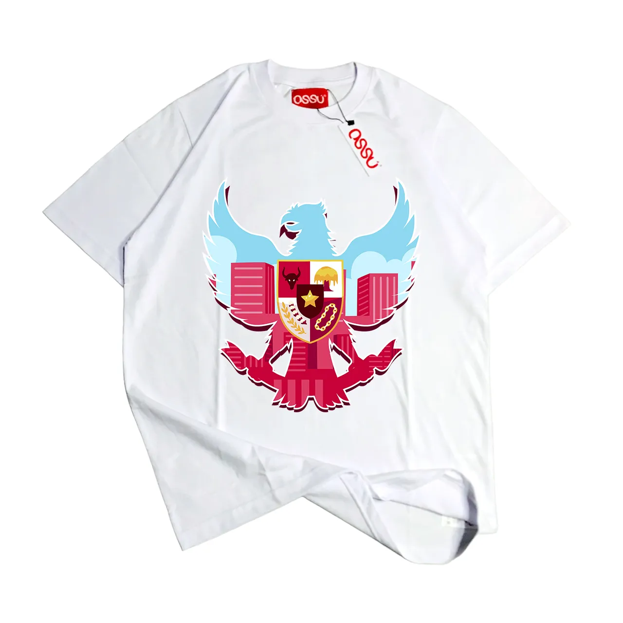 Garuda Motif White