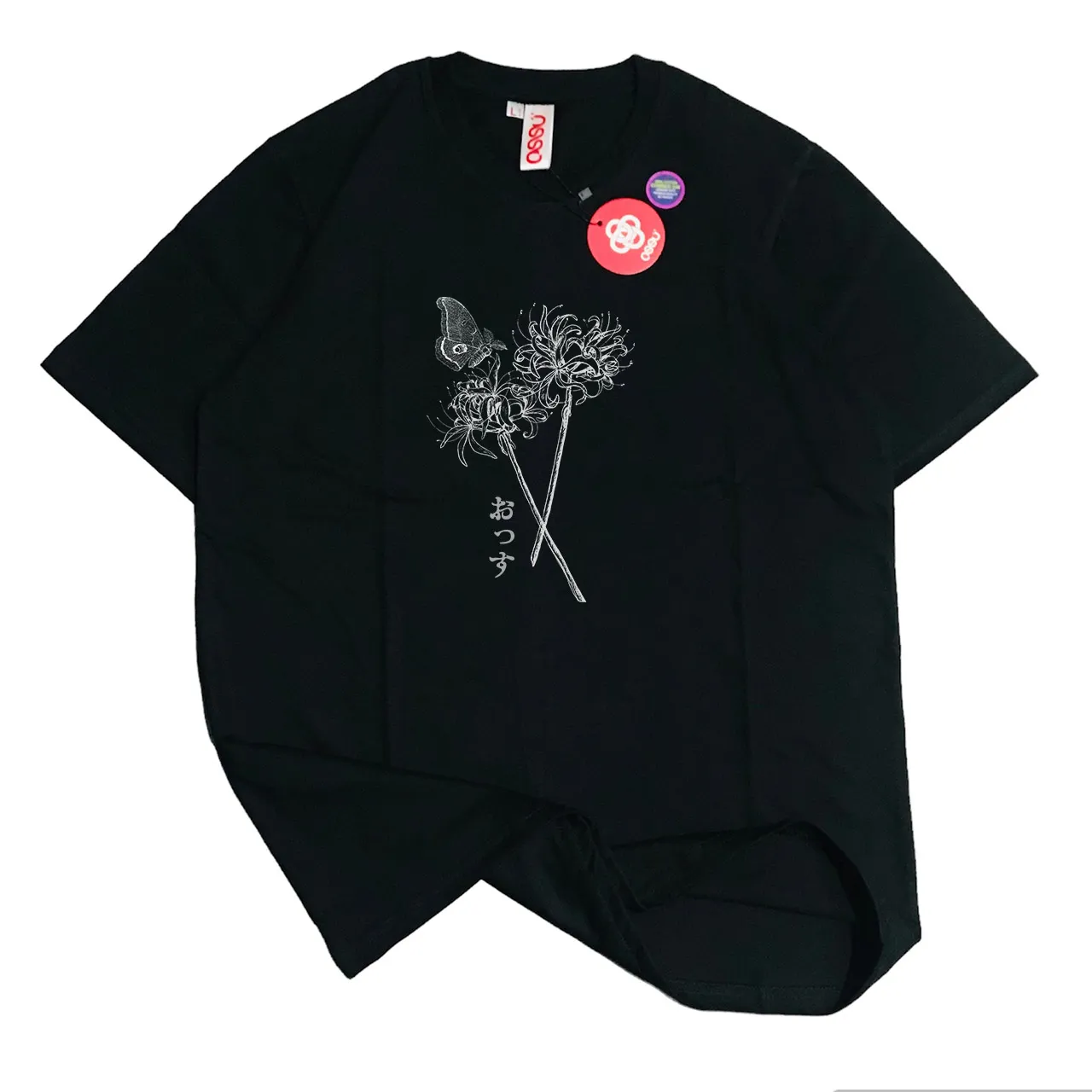 HIGANBANA FLOWER SKETCH BLACK