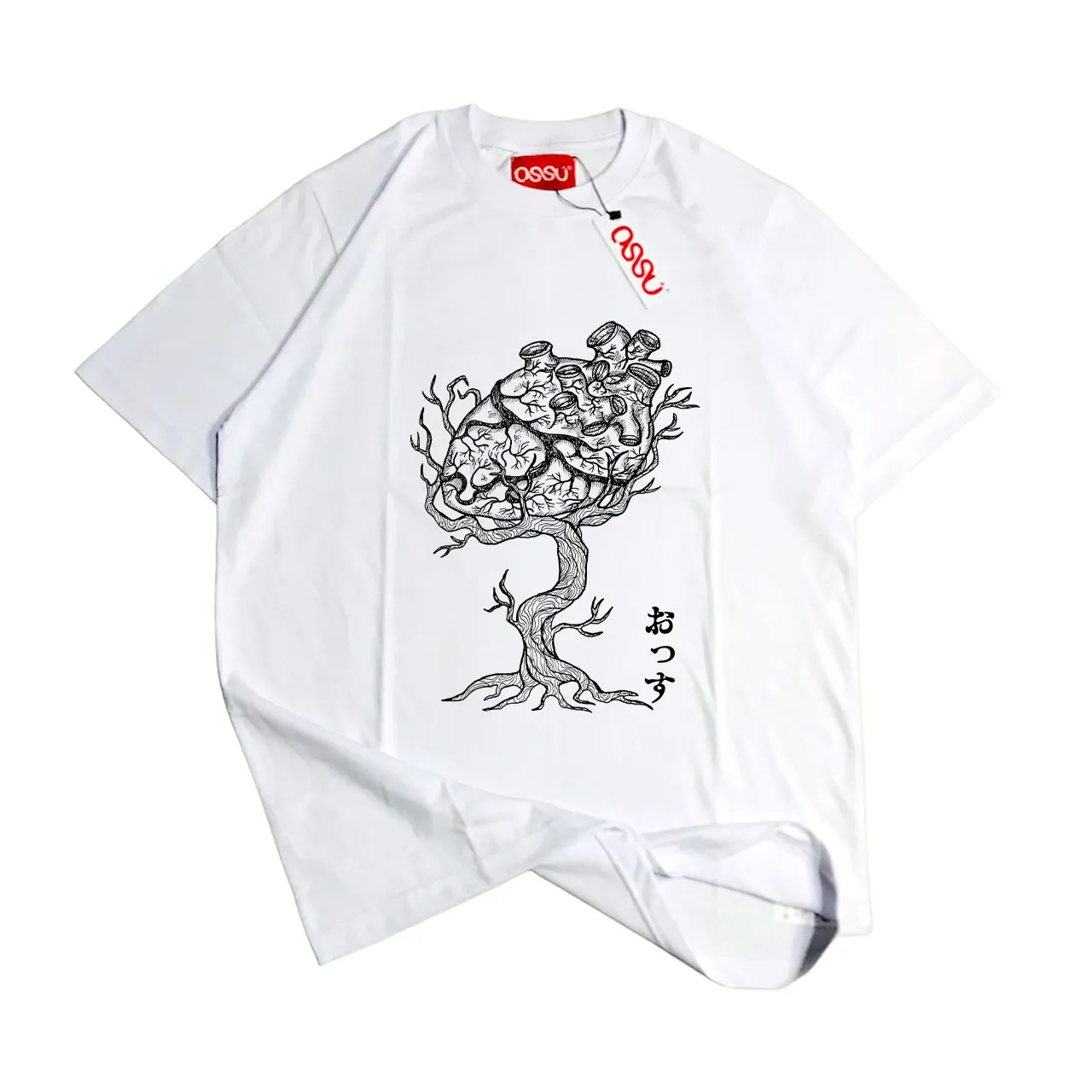 Heart Bonsai White