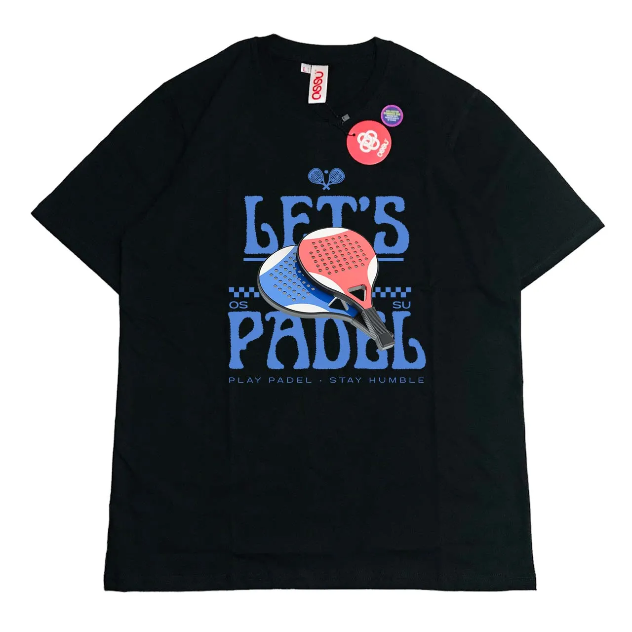 Lets Play Padel Black