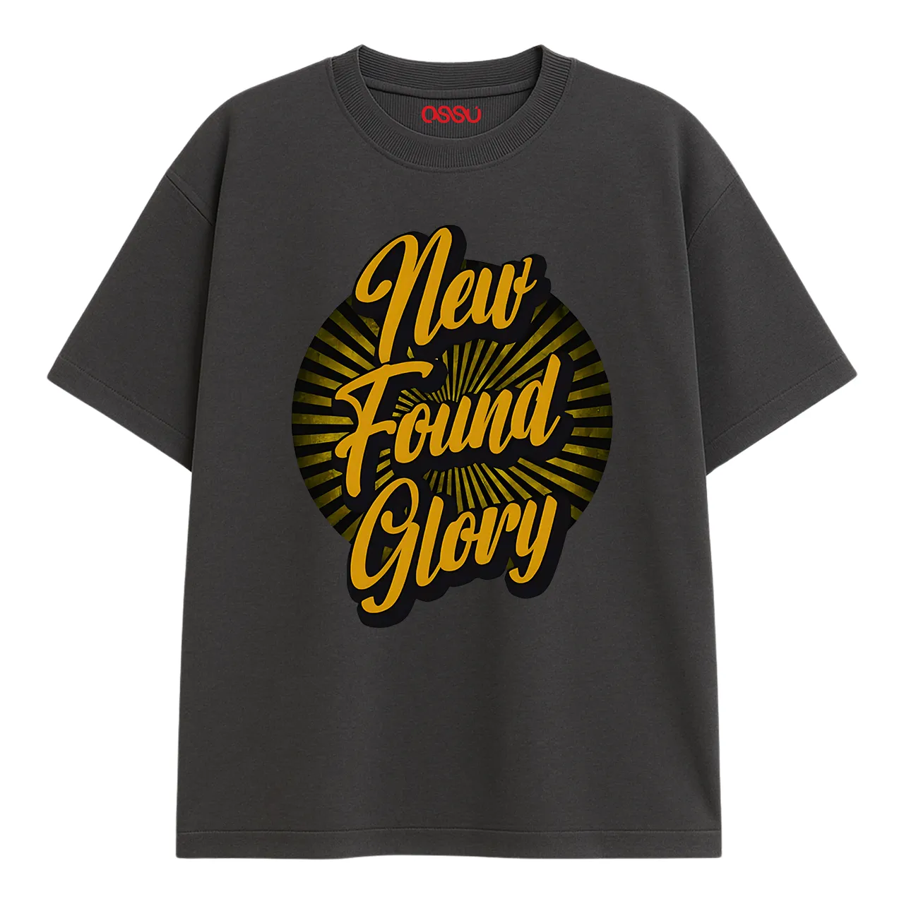 New Found Glory Retro Logo Grey