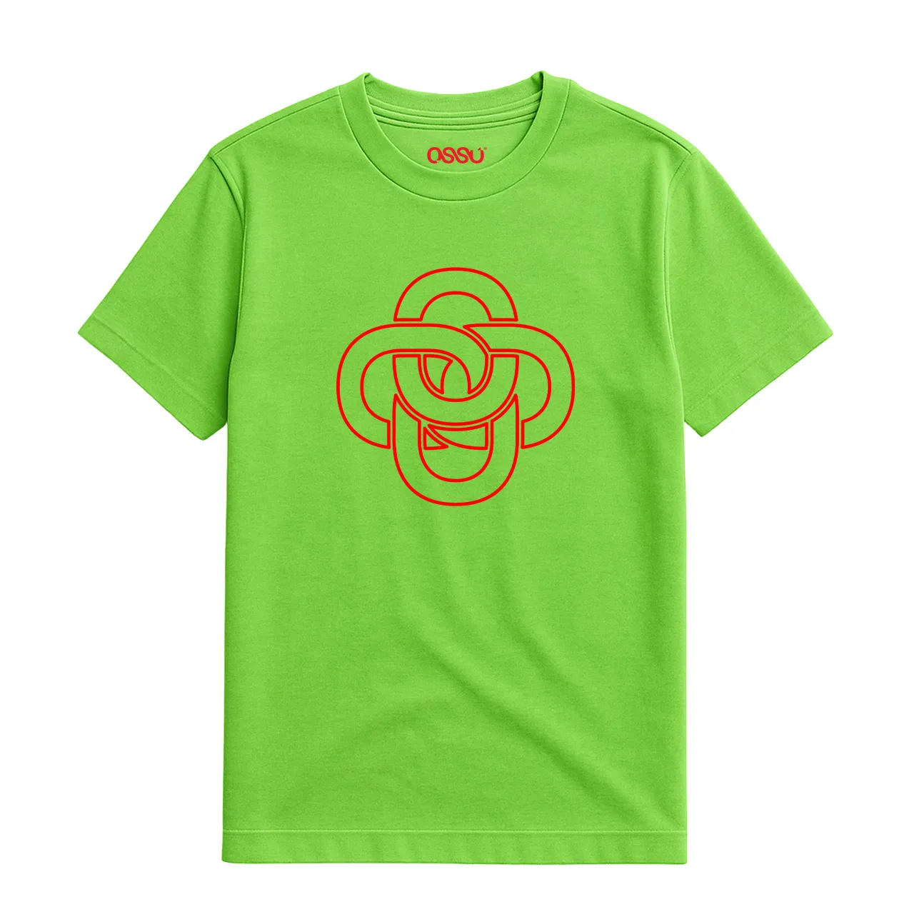 OSSU LOGO CHAIN OUTLINE GREEN