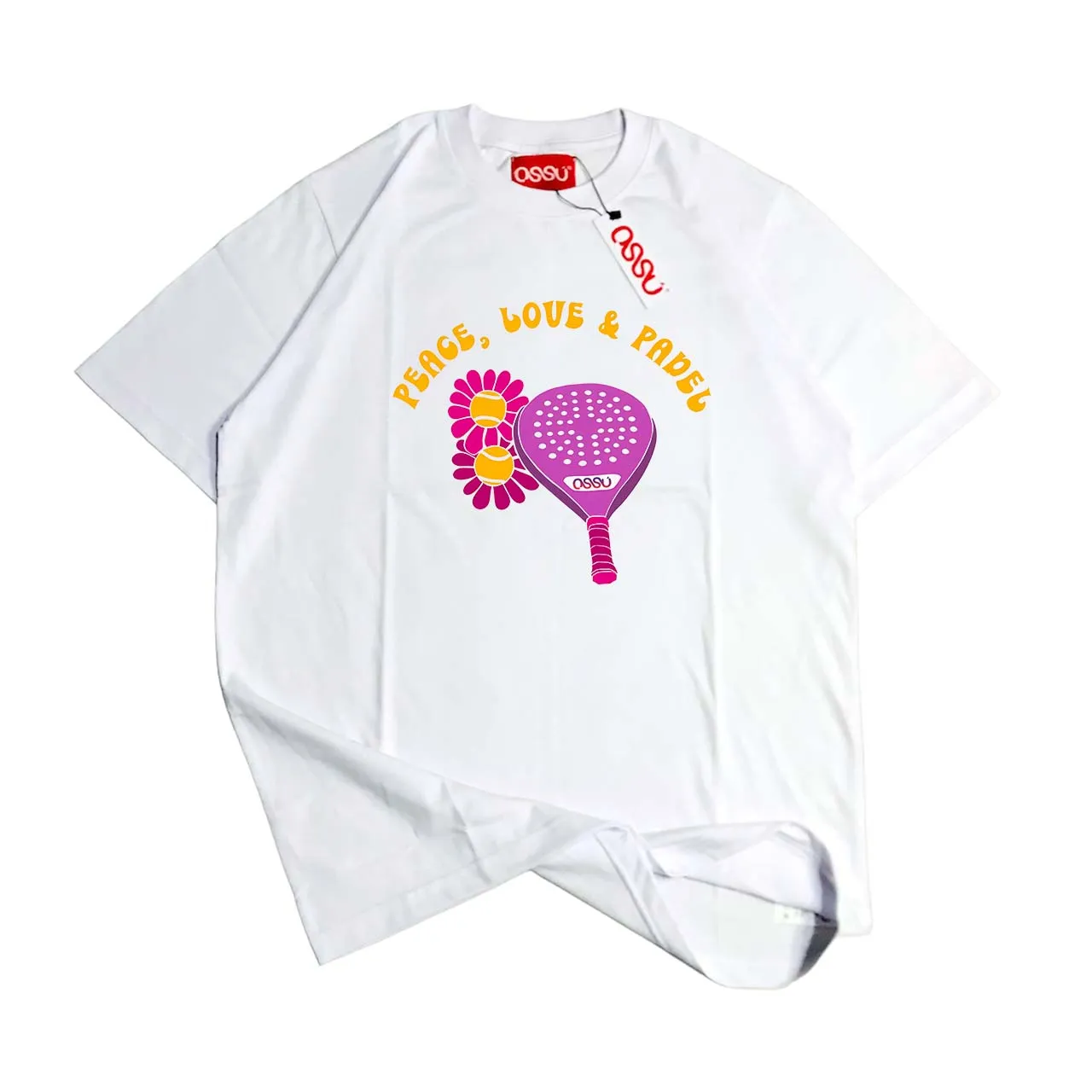 Peace Love Padel White