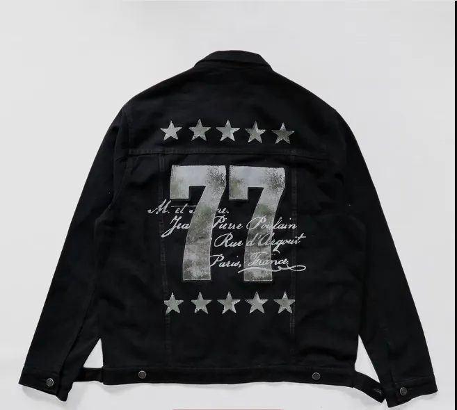 PAPAGO - JAKET JEANS - JAKET DENIM PRIA - LUCKY 7